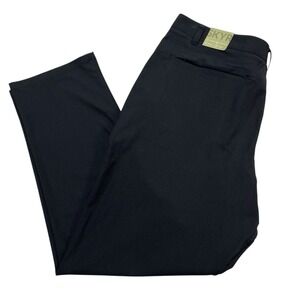 SKYR Pants Mens 38x30 Black Performance Tapered‎ Leg Stretch Moisture Wicking